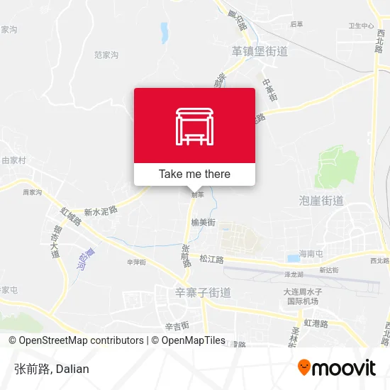 张前路 map