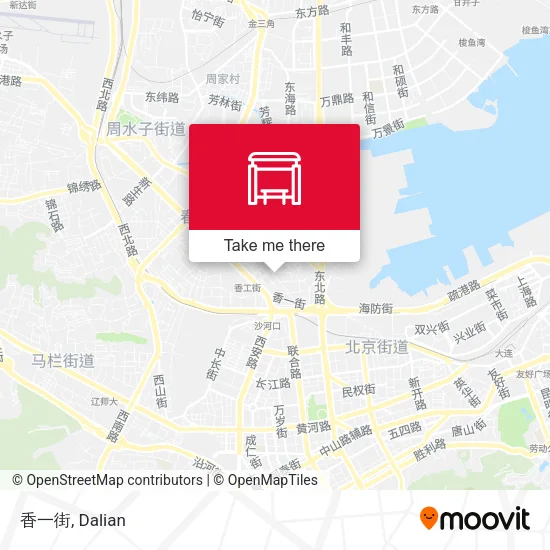 香一街 map