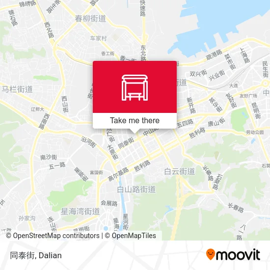同泰街 map