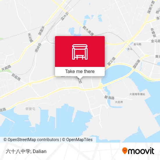 六十八中学 map