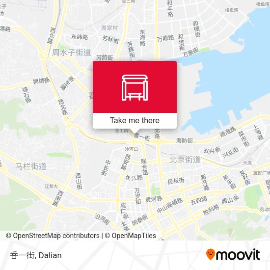 香一街 map