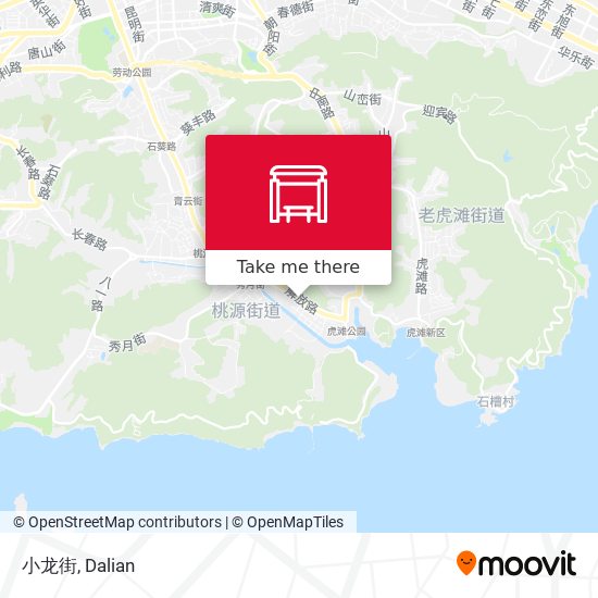 小龙街 map