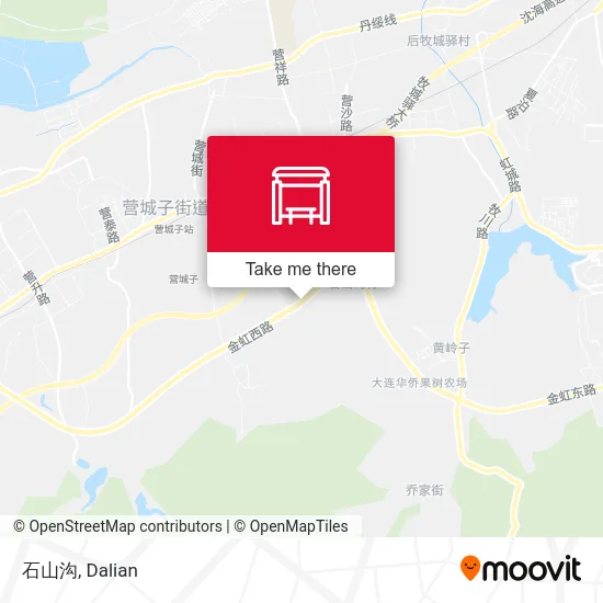 石山沟 map