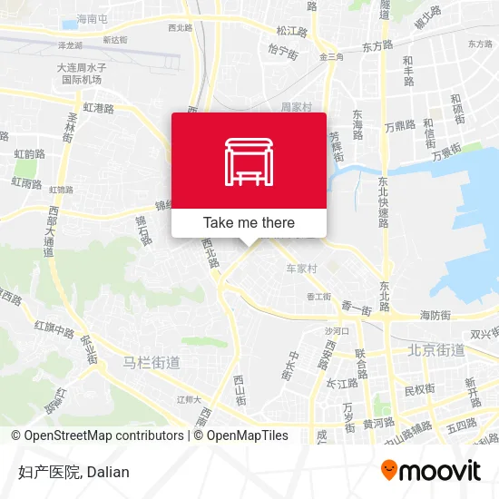 妇产医院 map