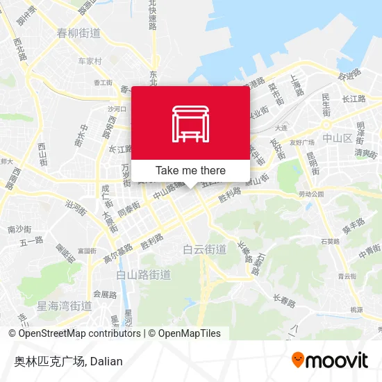 奥林匹克广场 map