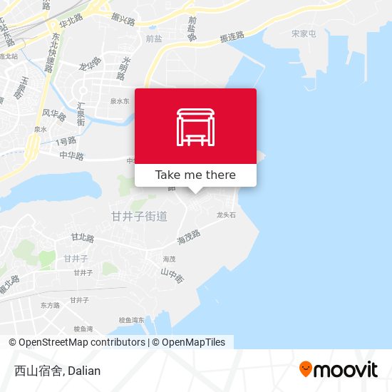 西山宿舍 map