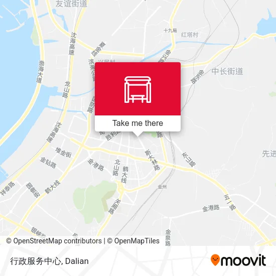 行政服务中心 map