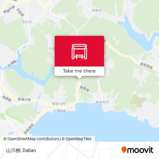 山川柳 map