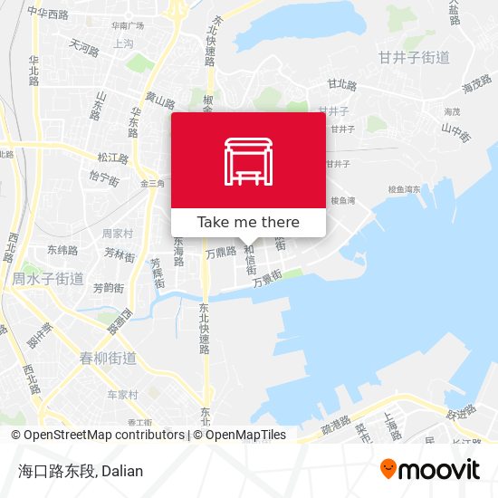 海口路东段 map
