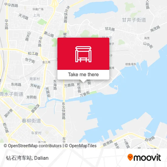 钻石湾车站 map