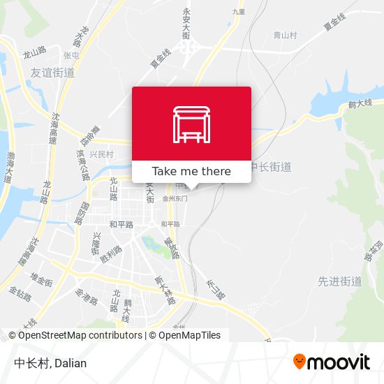 中长村 map