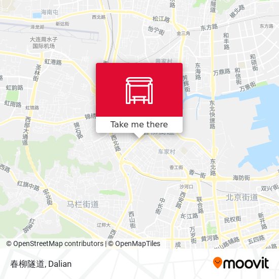春柳隧道 map