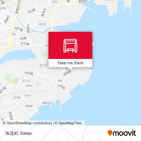 海茂村 map