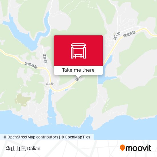 华仕山庄 map