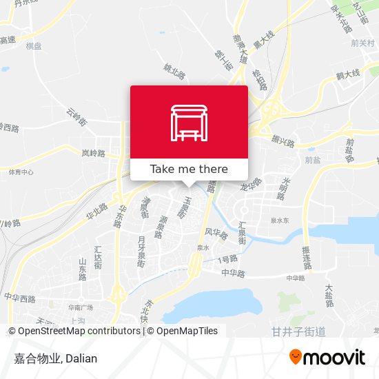 嘉合物业 map