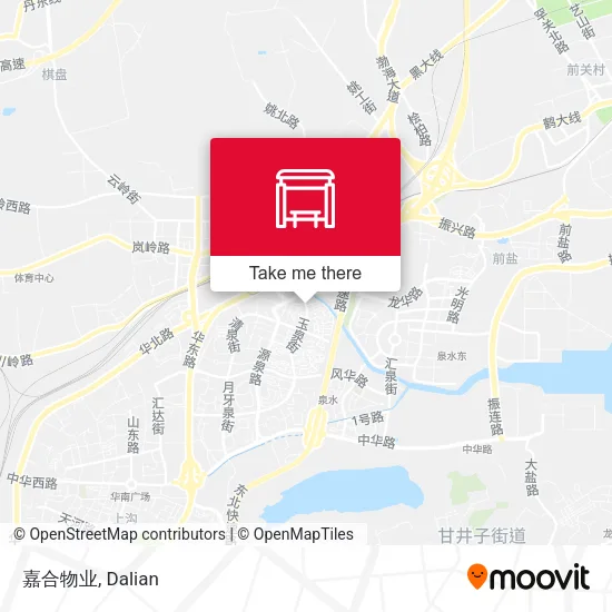 嘉合物业 map