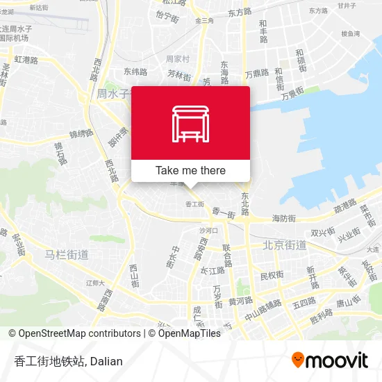 香工街地铁站 map