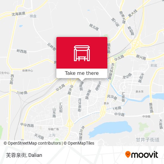 芙蓉泉街 map