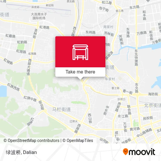 绿波桥 map