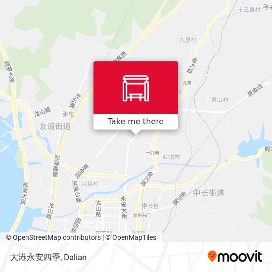 大港永安四季 map