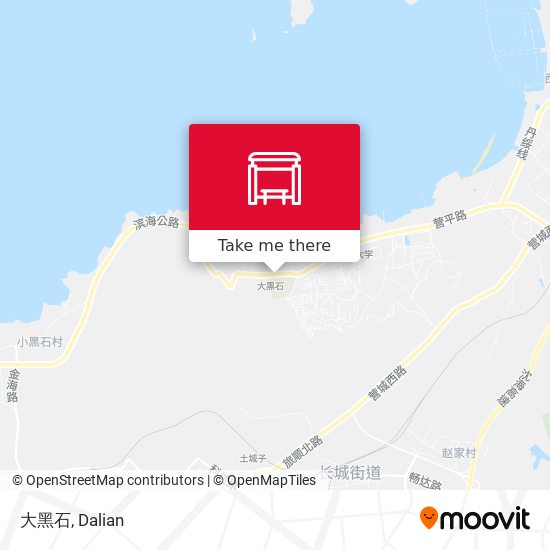 大黑石 map