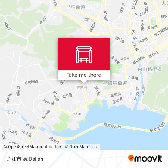 龙江市场 map
