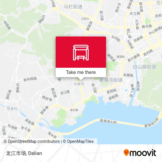 龙江市场 map