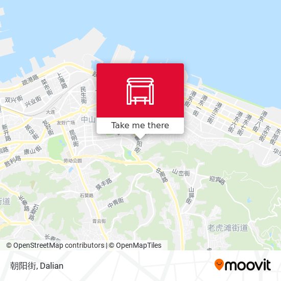 朝阳街 map