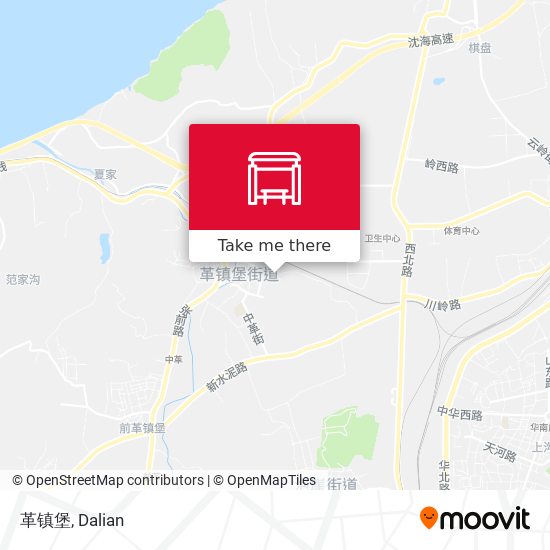 革镇堡 map
