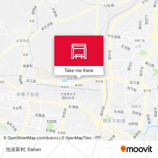 泡崖新村 map