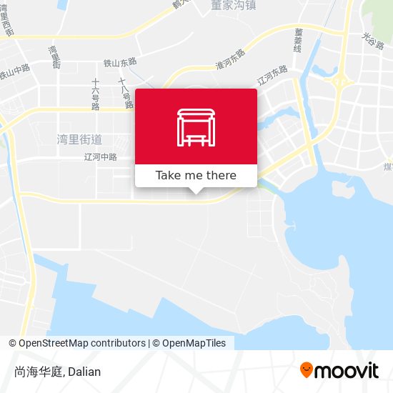 尚海华庭 map
