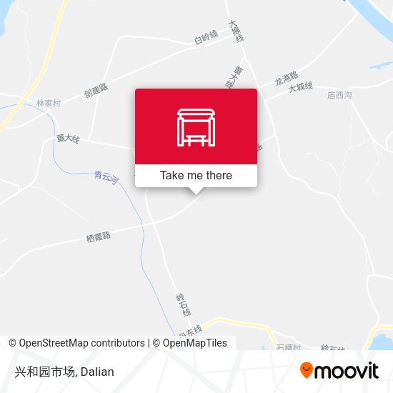 兴和园市场 map