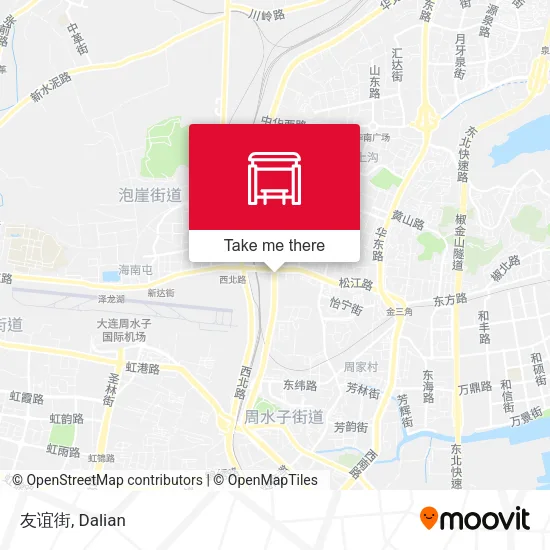 友谊街 map