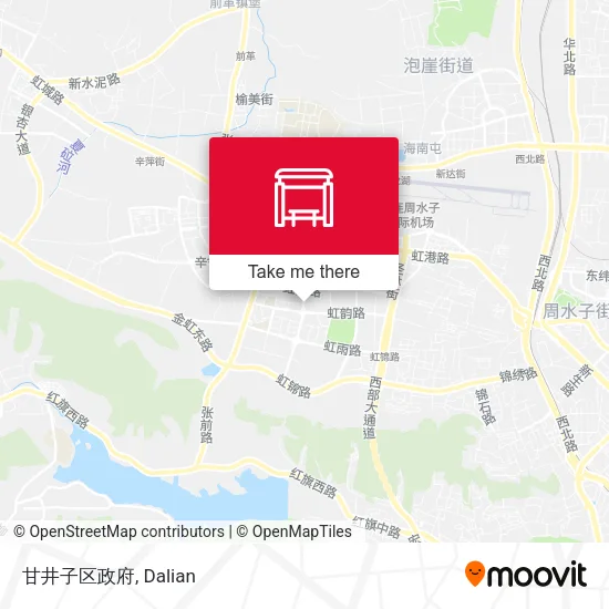 甘井子区政府 map