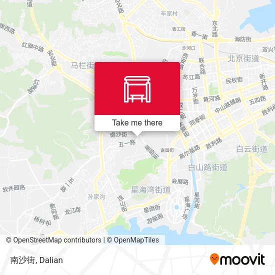 南沙街 map