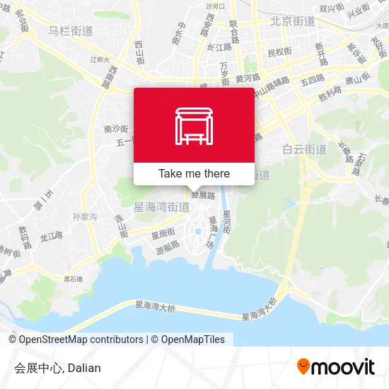 会展中心 map