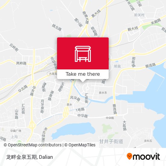 龙畔金泉五期 map