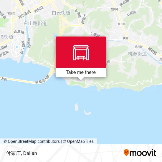 付家庄 map
