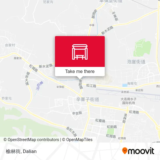 榆林街 map