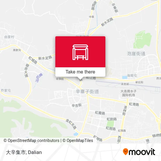 大辛集市 map