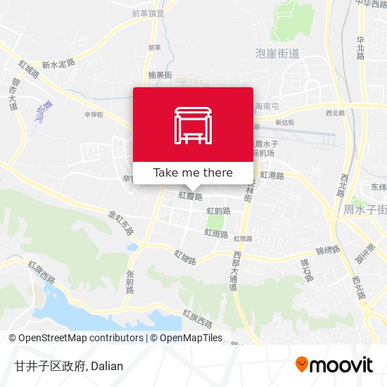 甘井子区政府 map