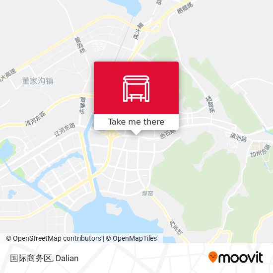 国际商务区 map