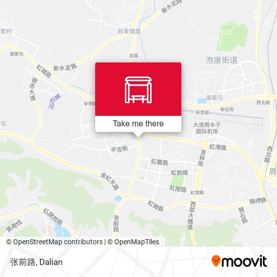张前路 map