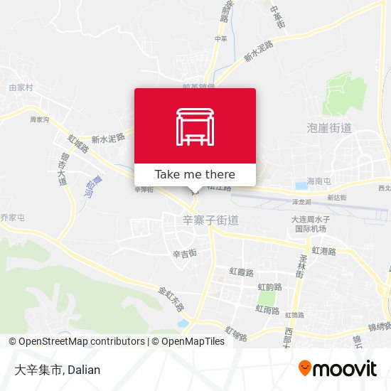 大辛集市 map