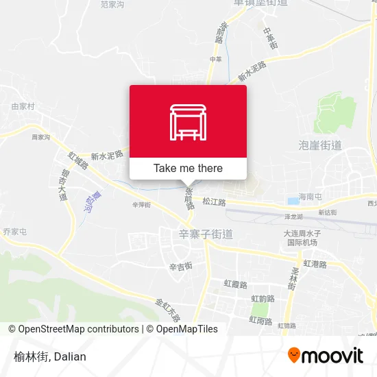 榆林街 map