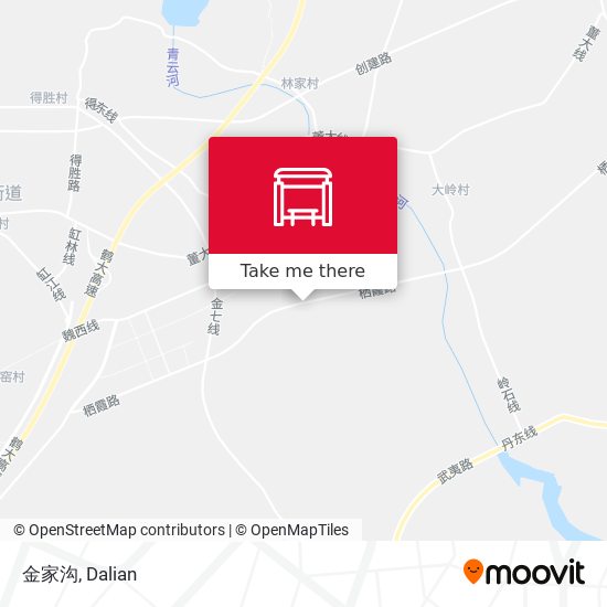 金家沟 map