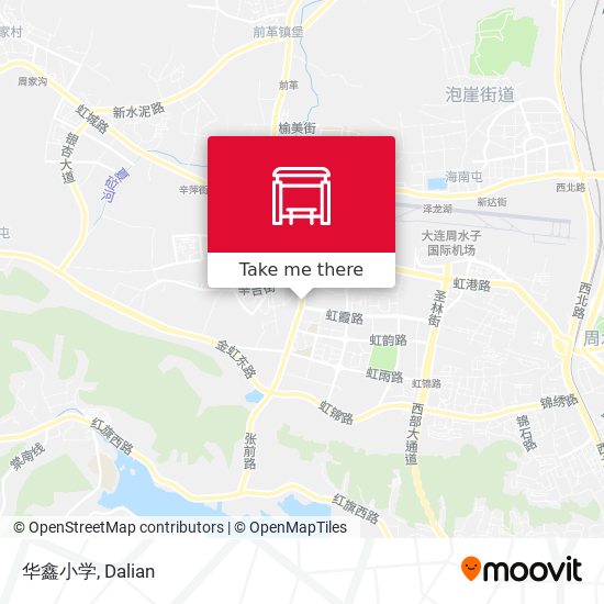 华鑫小学 map