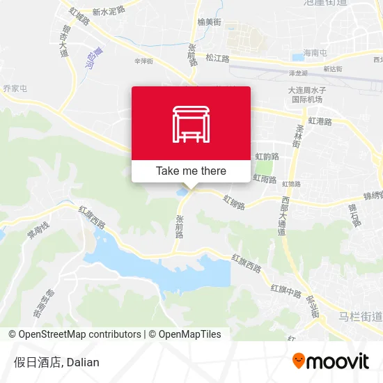 假日酒店 map