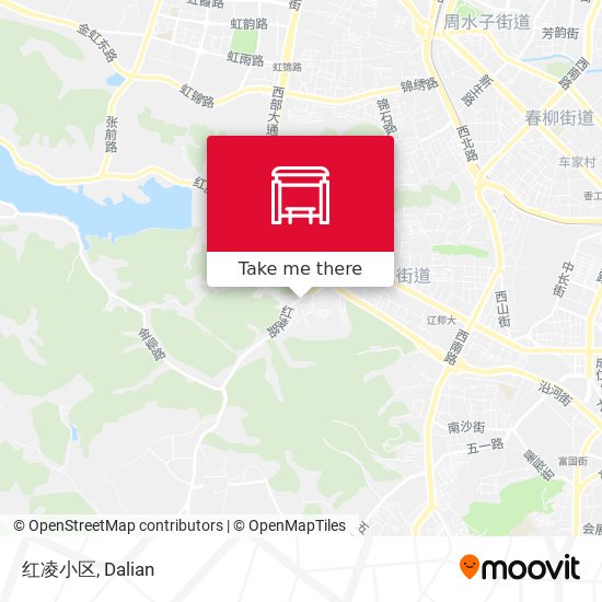 红凌小区 map