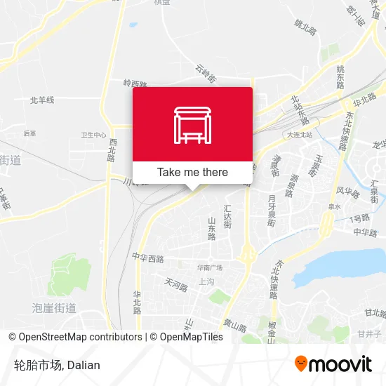 轮胎市场 map